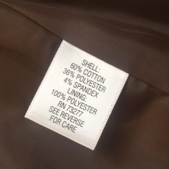 Brown patterned jacket - Picture 5 of 5